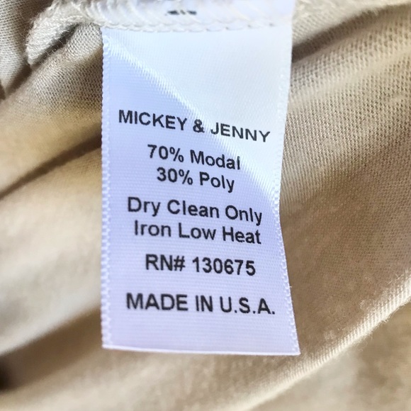 Mickey & Jenny Oat Asymmetric Tiered Ruffle High Neck Sleeveless Maxi Dress - Picture 5 of 6